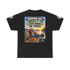 Weekends Last Longer When You Start Fishing Friday Back Graphic Tee
