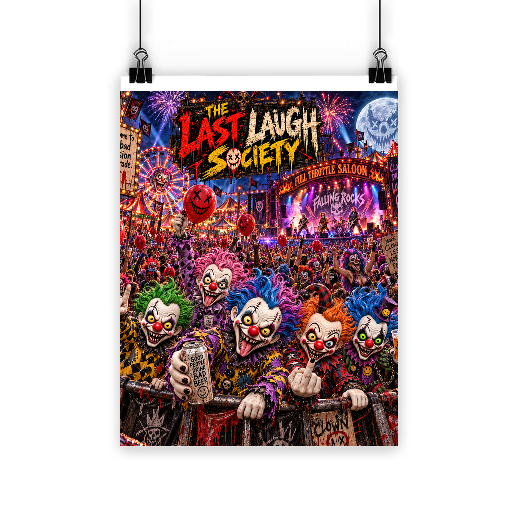The Last Laugh Society Classic Poster