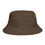 Bucket Hat - Red Liesbovt Homeland Security Skull Logo
