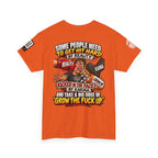 Some People Need a Big Dose of Grow the Fuck Up Back Graphic Tee