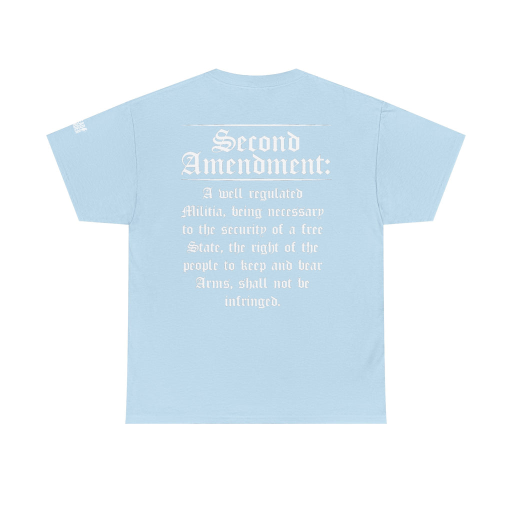 Second Amendment T-Shirt — Constitution Quote Flag Tee