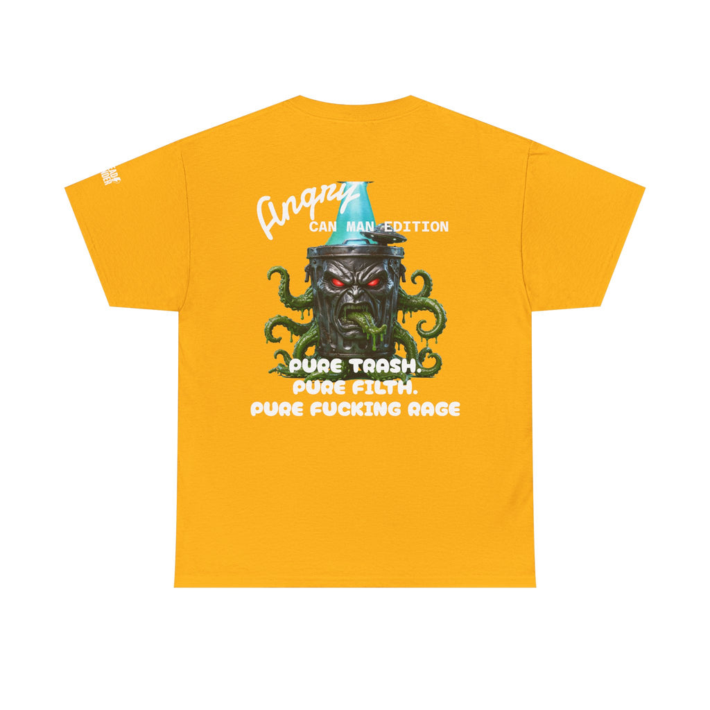 T-Shirt — Angry Can Man Monster Graphic Tee