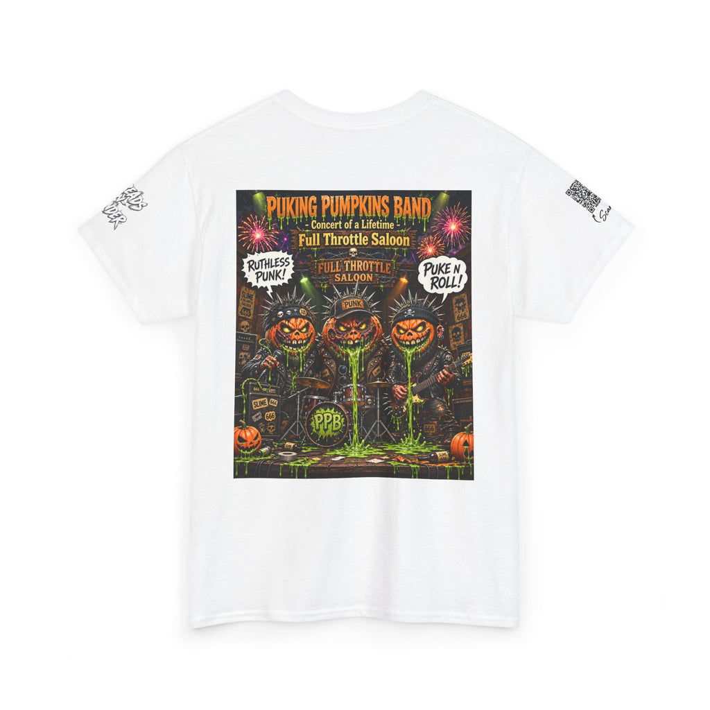The Puking Pumpkins Punks #8 — Concert of Life - Horror Graphic T-Shirt