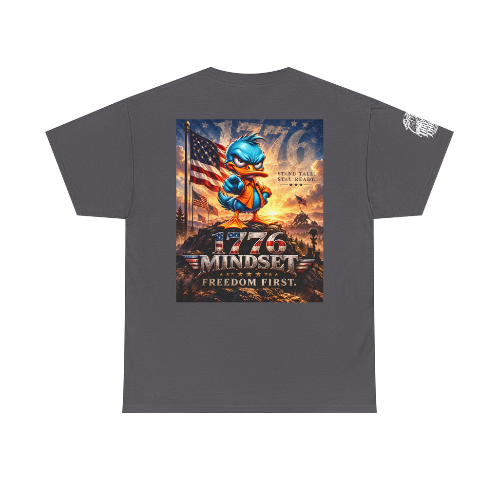 1776 Mindset — Freedom First Back Graphic Tee