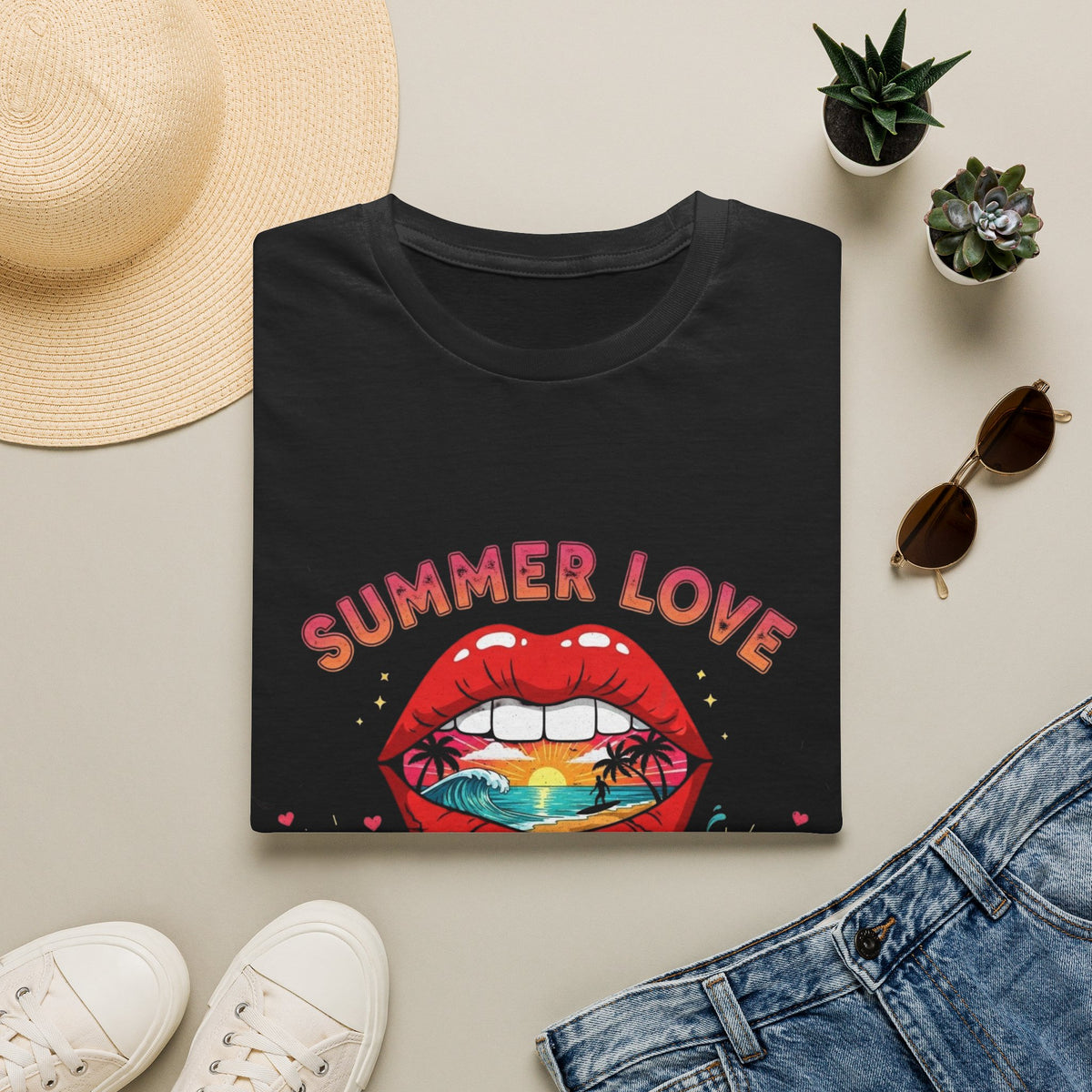 T-Shirt - Vintage Sunrise 'Some People Are Like Sunrises' Graphic Tee