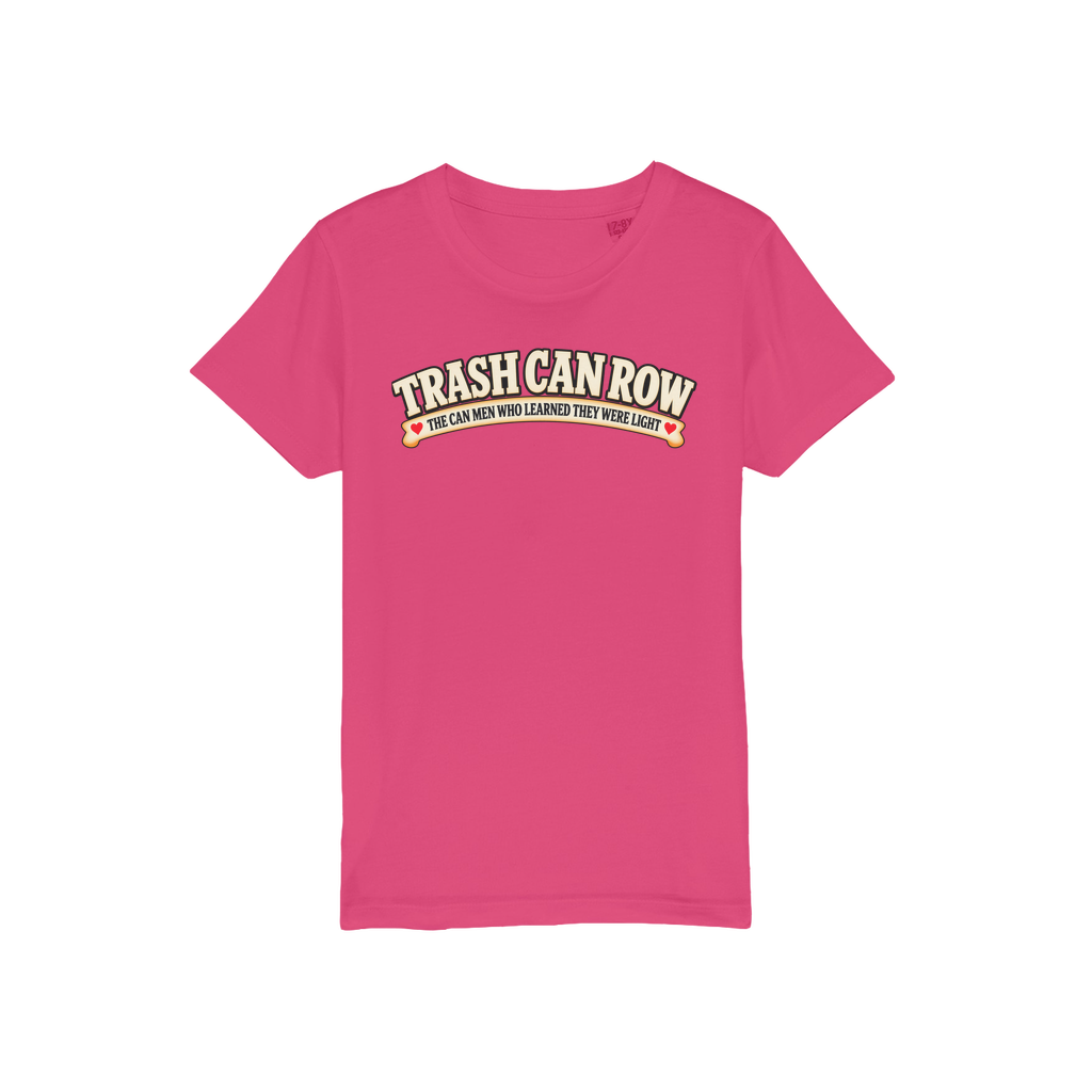 Trash Can Row Organic Jersey Kids T-Shirt