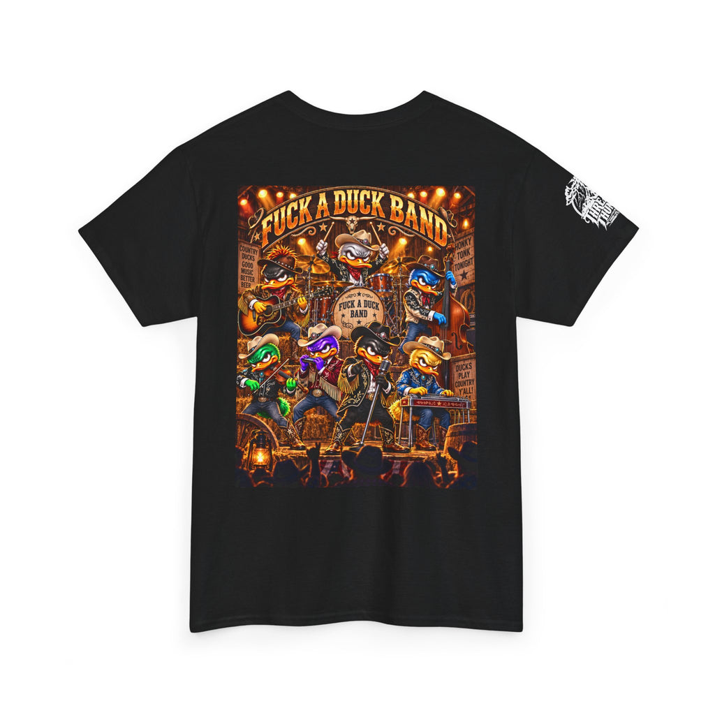 FUCK A DUCK BAND — Country Quack Concert Back Graphic Tee