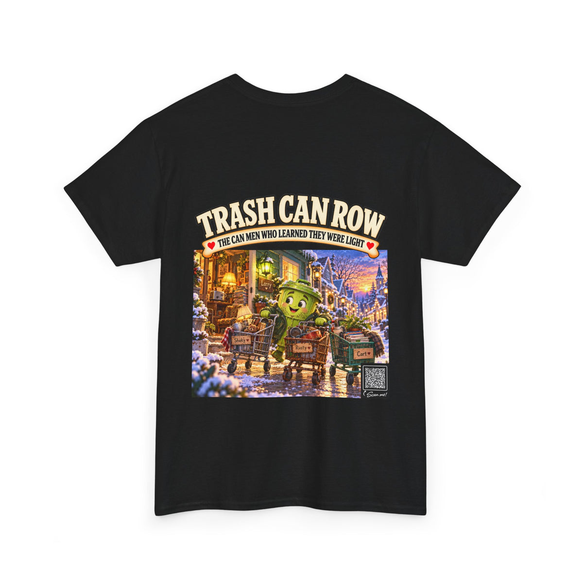 Trash Can Row Tee #6