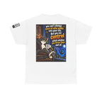 You Can't Control Who Walks In — Sarcastic Window Humor Back Graphic Tee