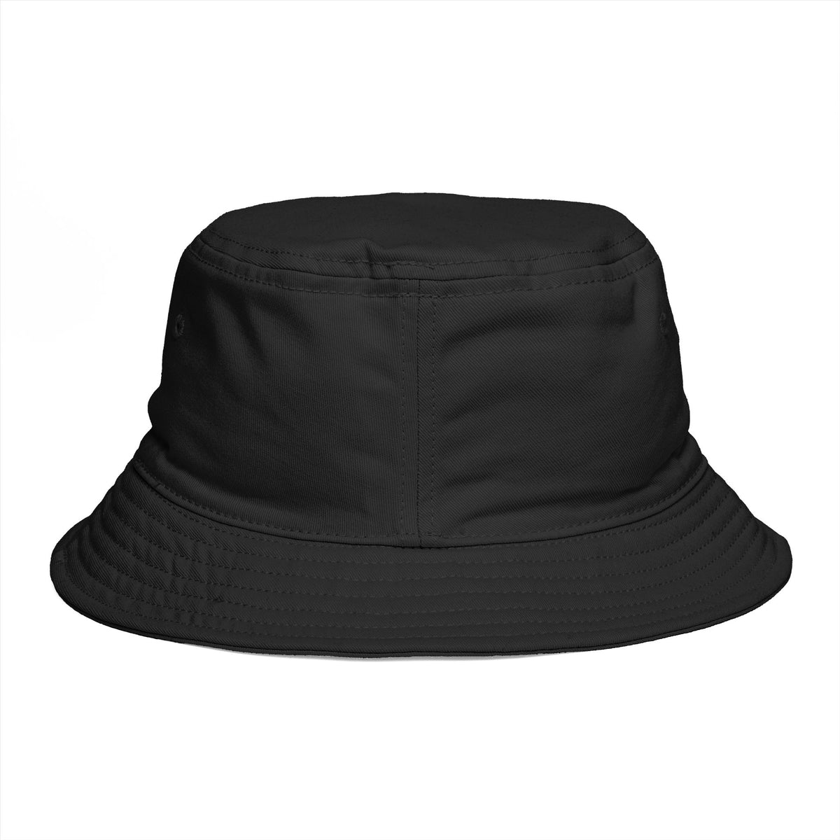 Bucket Hat - Red Liesbovt Homeland Security Skull Logo