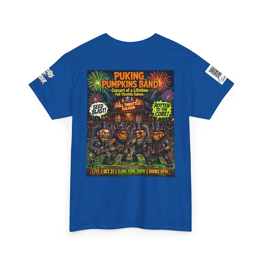 The Puking Pumpkins Band #5 — Concert of Life - Horror Graphic T-Shirt