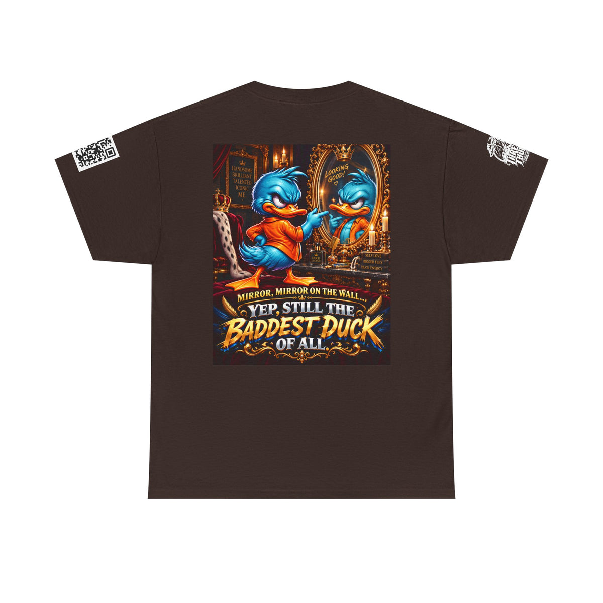 Mirror Mirror — Still the Baddest Duck of All Back Graphic Tee