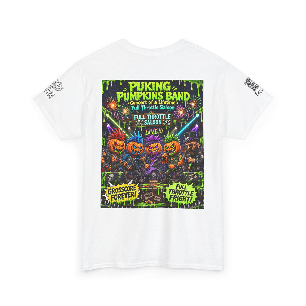 The Puking Pumpkins Punks #3 — Concert of Life - Horror Graphic T-Shirt