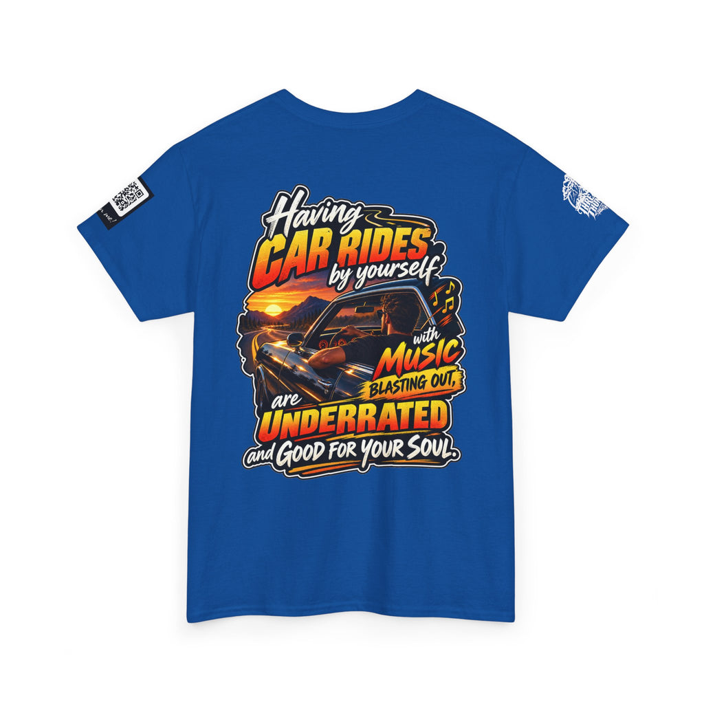 Solo Car Rides With Music Are Good for the Soul Back Graphic Tee