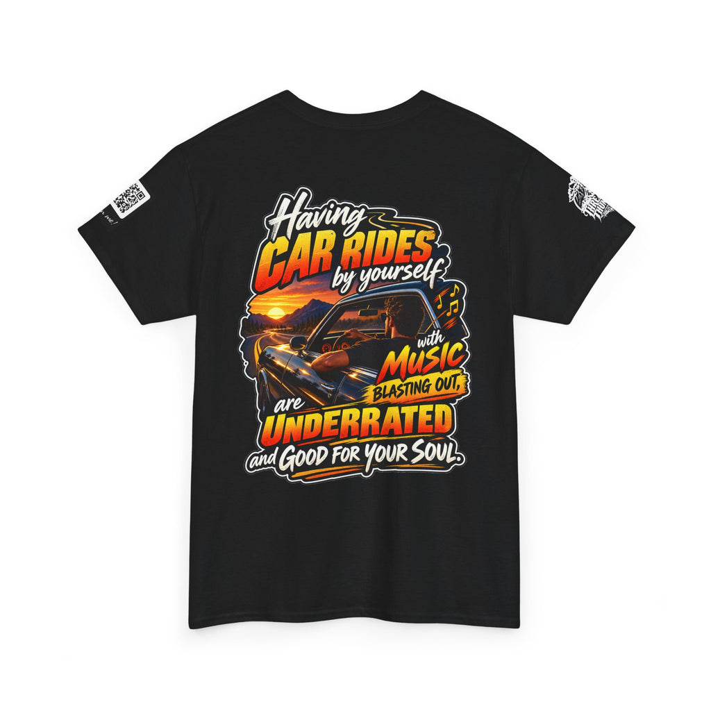 Solo Car Rides With Music Are Good for the Soul Back Graphic Tee