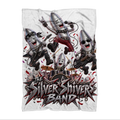 The Silver Shivers Band Sublimation Throw Blanket