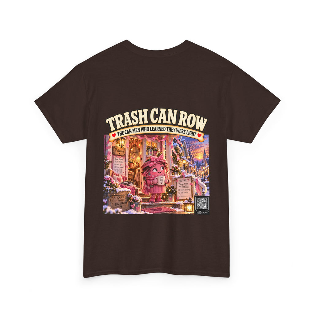 Trash Can Row Tee #3