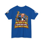 My Luck Is Like a Bald Guy Who Just Won a Comb Back Graphic Tee