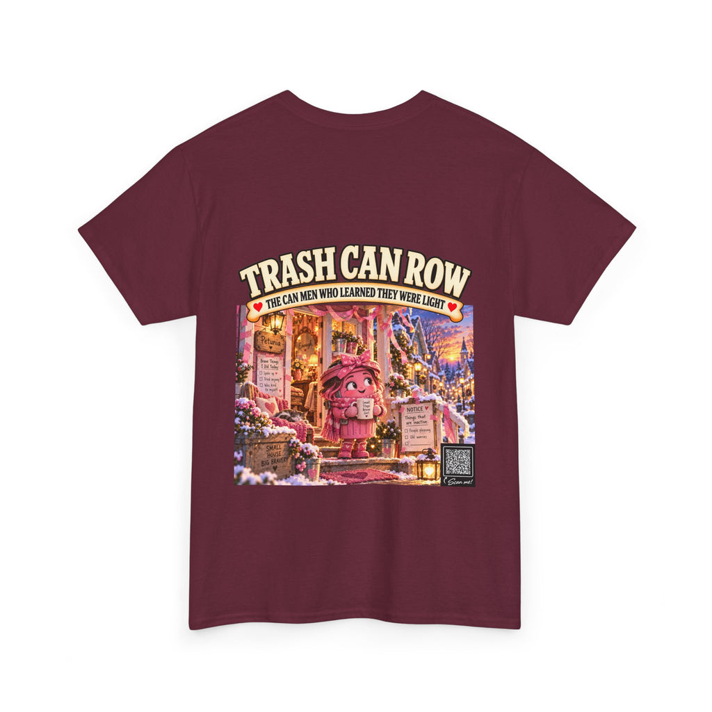 Trash Can Row Tee #3