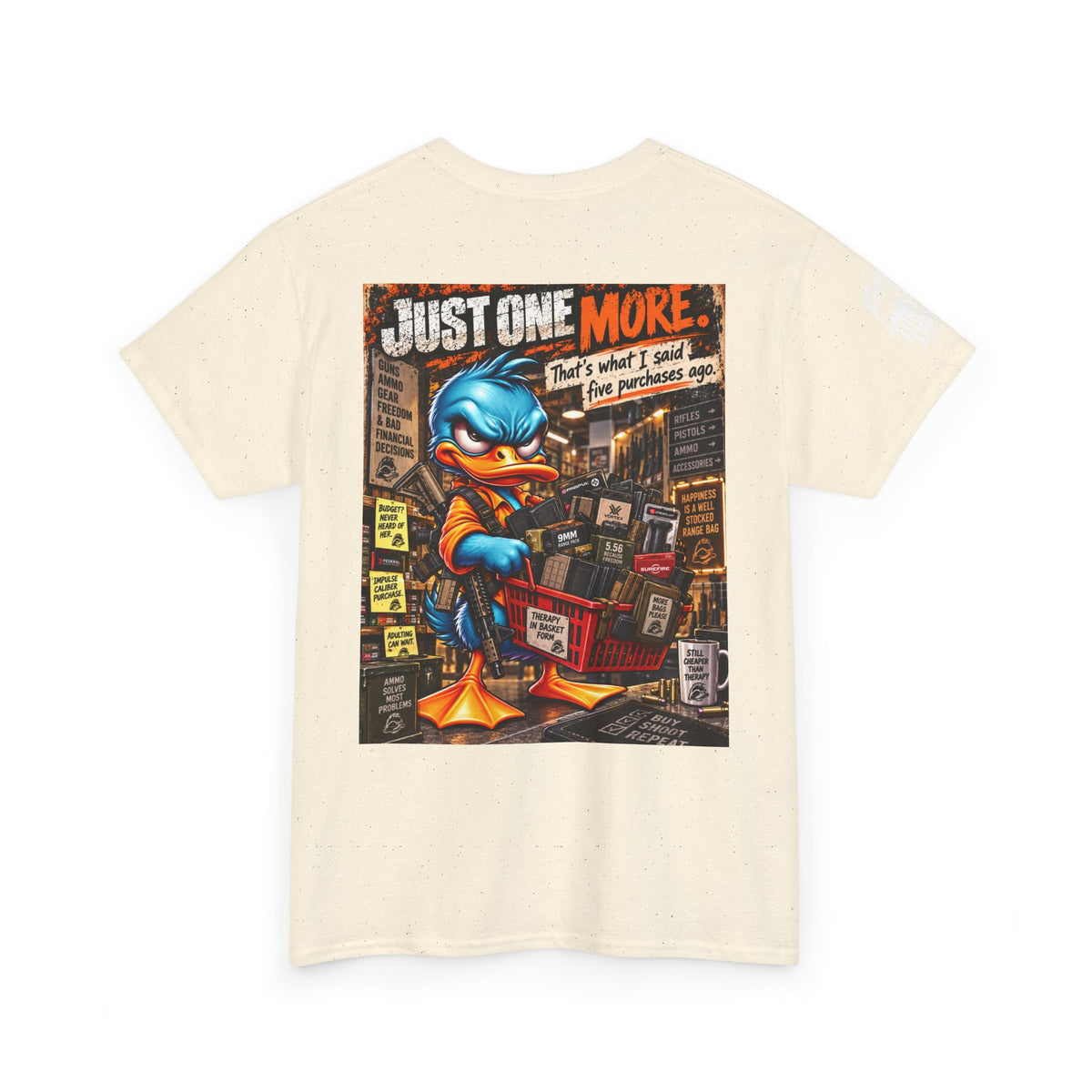 Just One More — Five Purchases Ago Back Graphic Tee