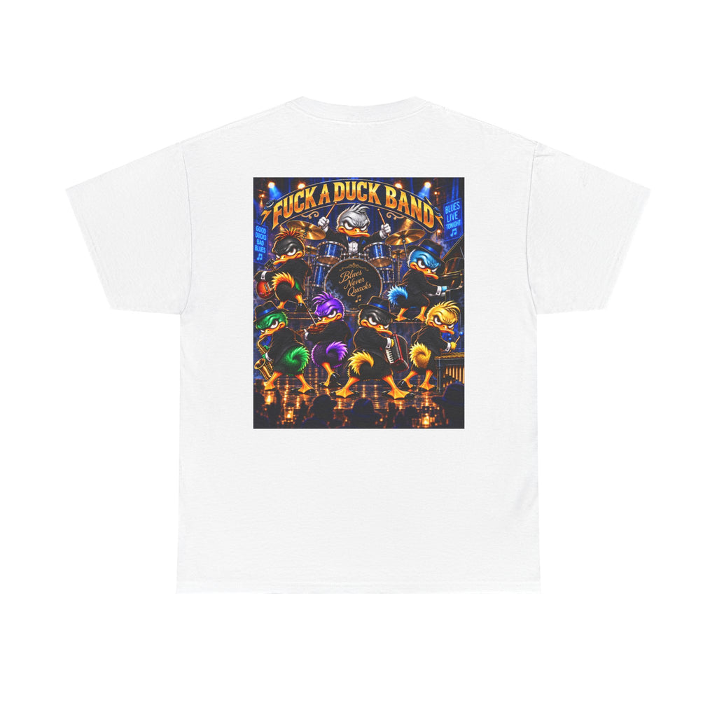 FUCK A DUCK BAND — Backstage Quack Crew Back Graphic Tee