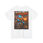 My Other Hobby Is Freedom — Sarcastic Duck Back Graphic Tee