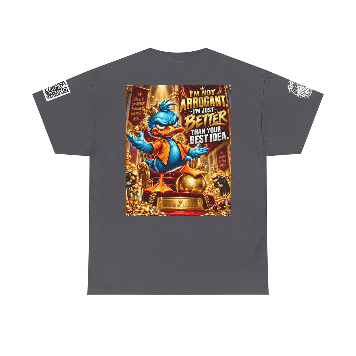 I’m Not Arrogant — Better Than Your Best Idea Back Graphic Tee