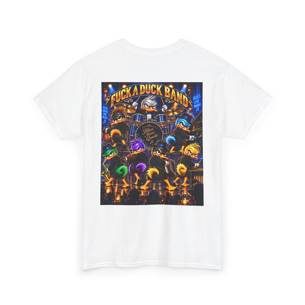 FUCK A DUCK BAND — Backstage Quack Crew Back Graphic Tee