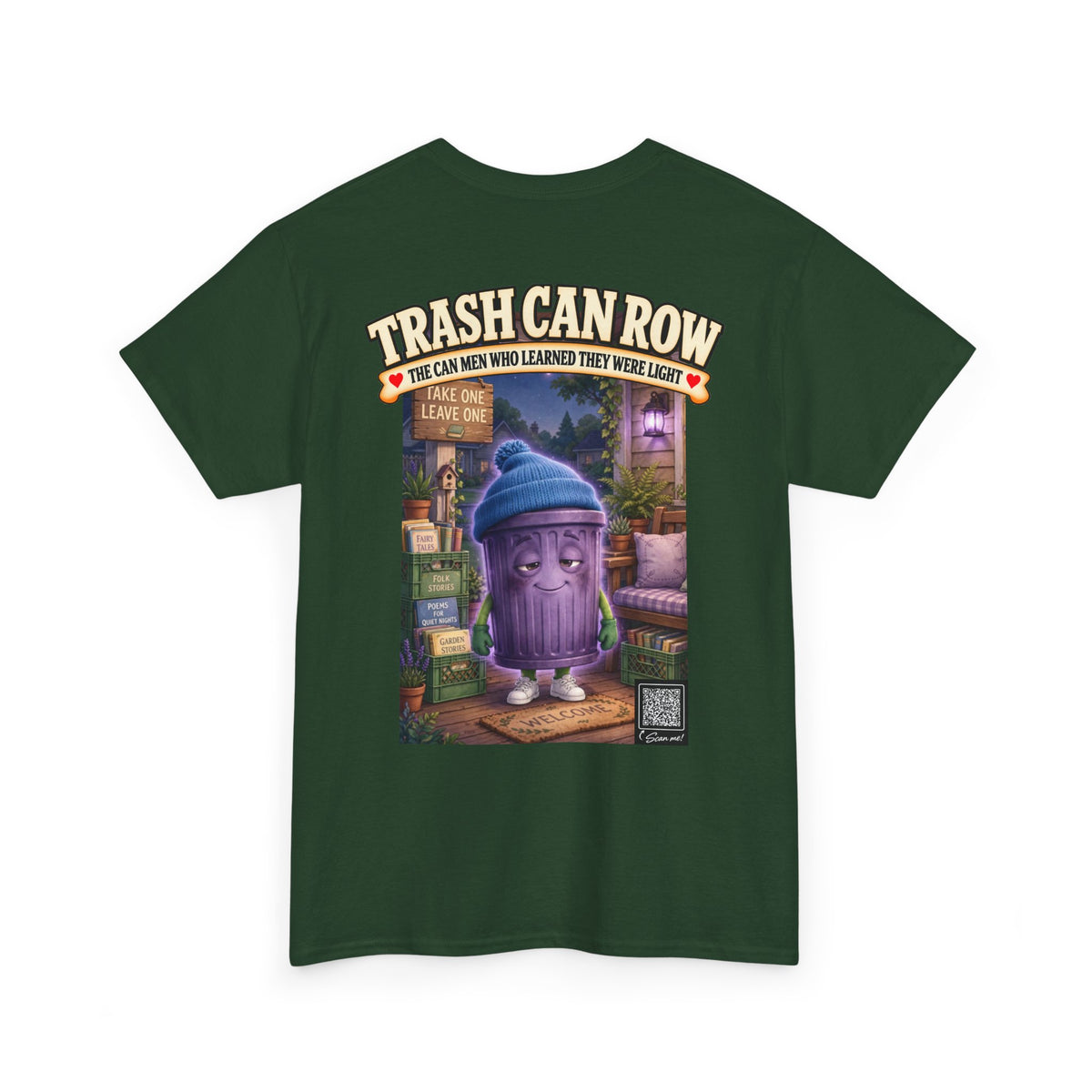 Trash Can Row Tee #7