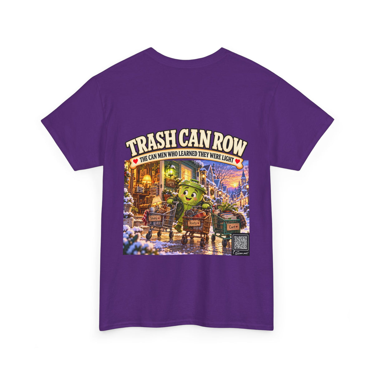 Trash Can Row Tee #4