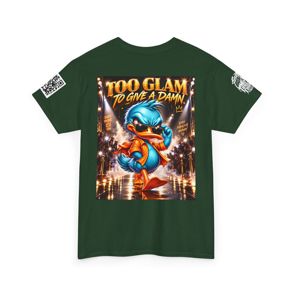 Too Glam to Give a Damn Back Graphic Tee