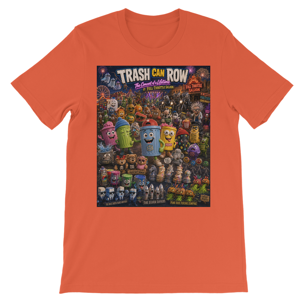 Trash Can Row: Concert for a Lifetime – Classic Kids T-Shirt