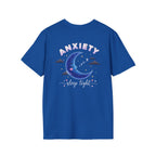 Anxiety Moon T-Shirt — 'Sleep Tight' Cute Moon & Stars Relaxation Tee
