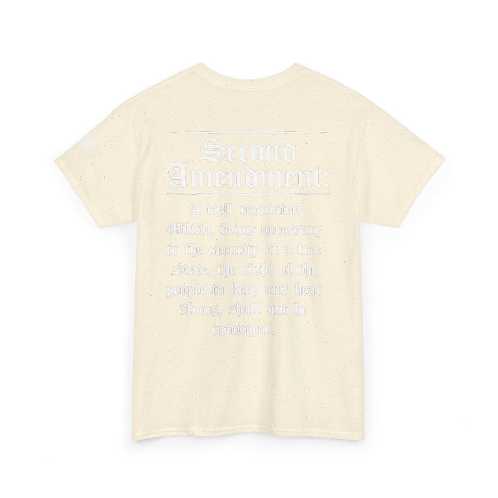 Second Amendment T-Shirt — Constitution Quote Flag Tee