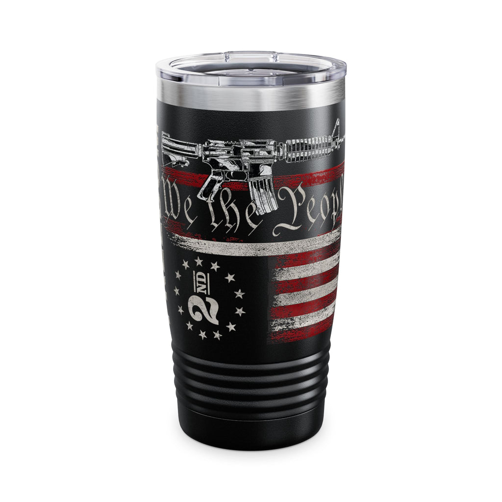 We The People American Flag 20oz Tumbler — Freedom Patriotic Travel Cup