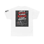 Life Is Too Short to Argue — Block Them & Sleep Back Graphic Tee