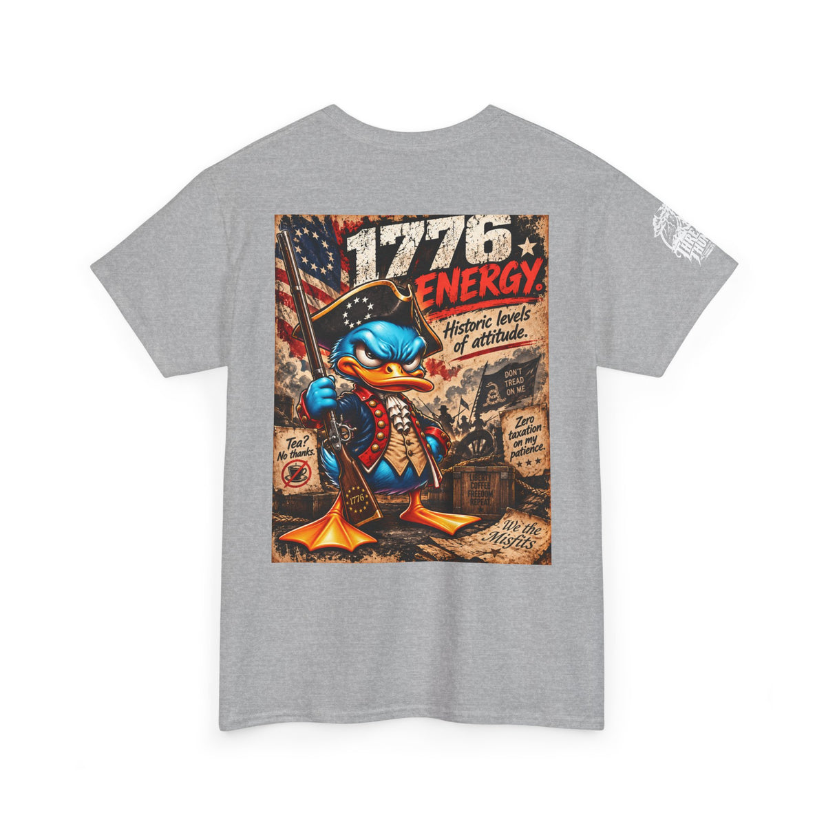FUCK A DUCK BAND — Design #5 | 1776 Energy Back Graphic Tee