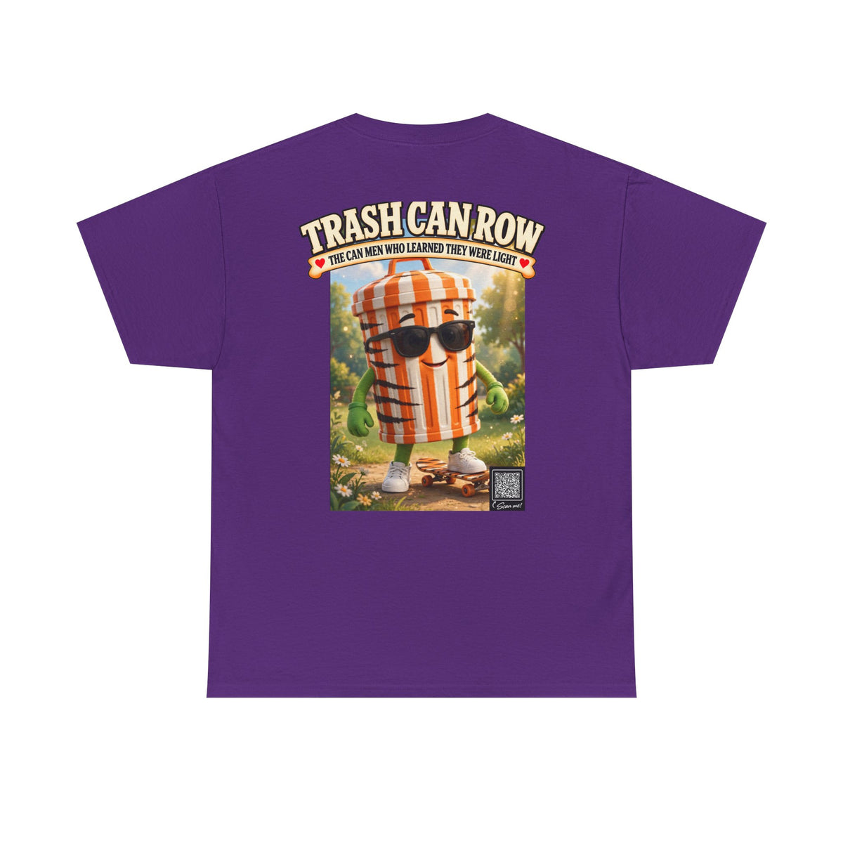 Trash Can Row Tee #8