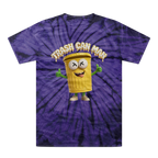 TRASH CAN MAN Tonal Spider Tie-Dye T-Shirt