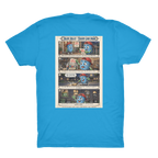 Trash Can Row Organic Adult T-Shirt