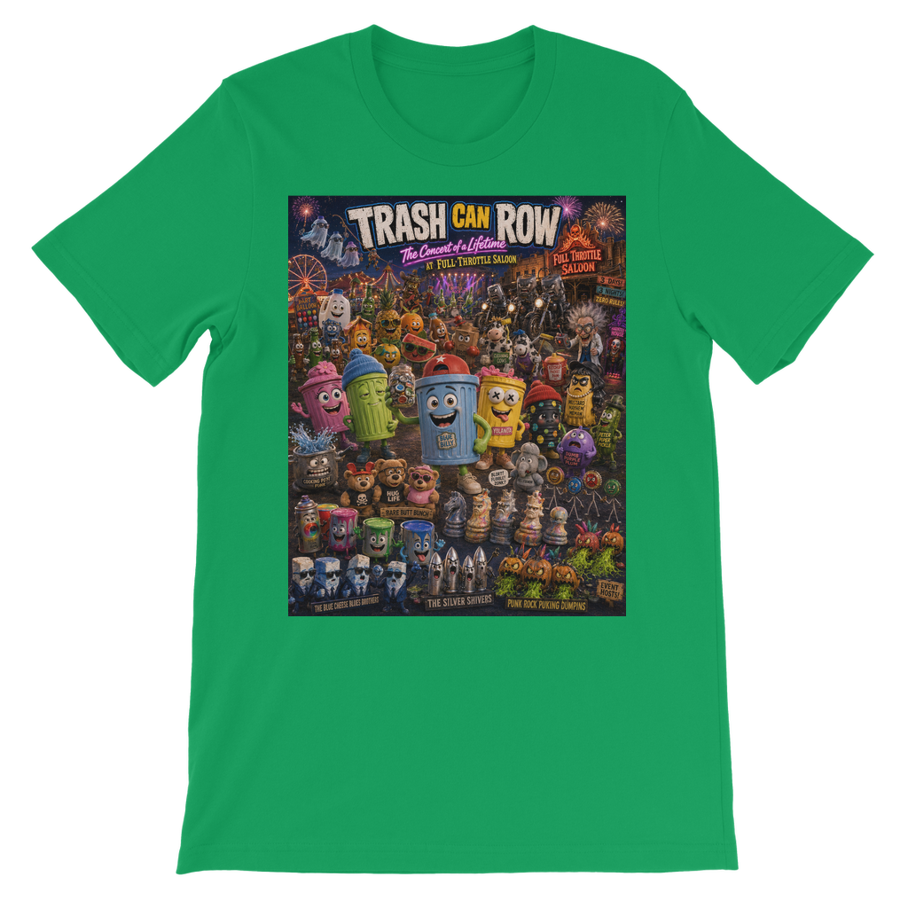 Trash Can Row: Concert for a Lifetime – Classic Kids T-Shirt