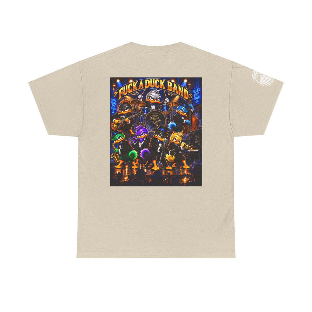 Blues Live Tonight — FUCK A DUCK BAND Back Graphic Tee