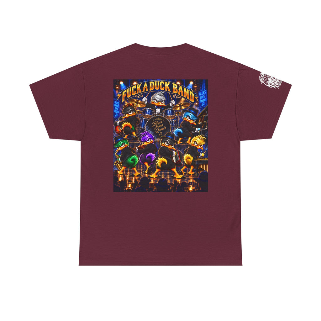 FUCK A DUCK BAND — Backstage Quack Crew Back Graphic Tee