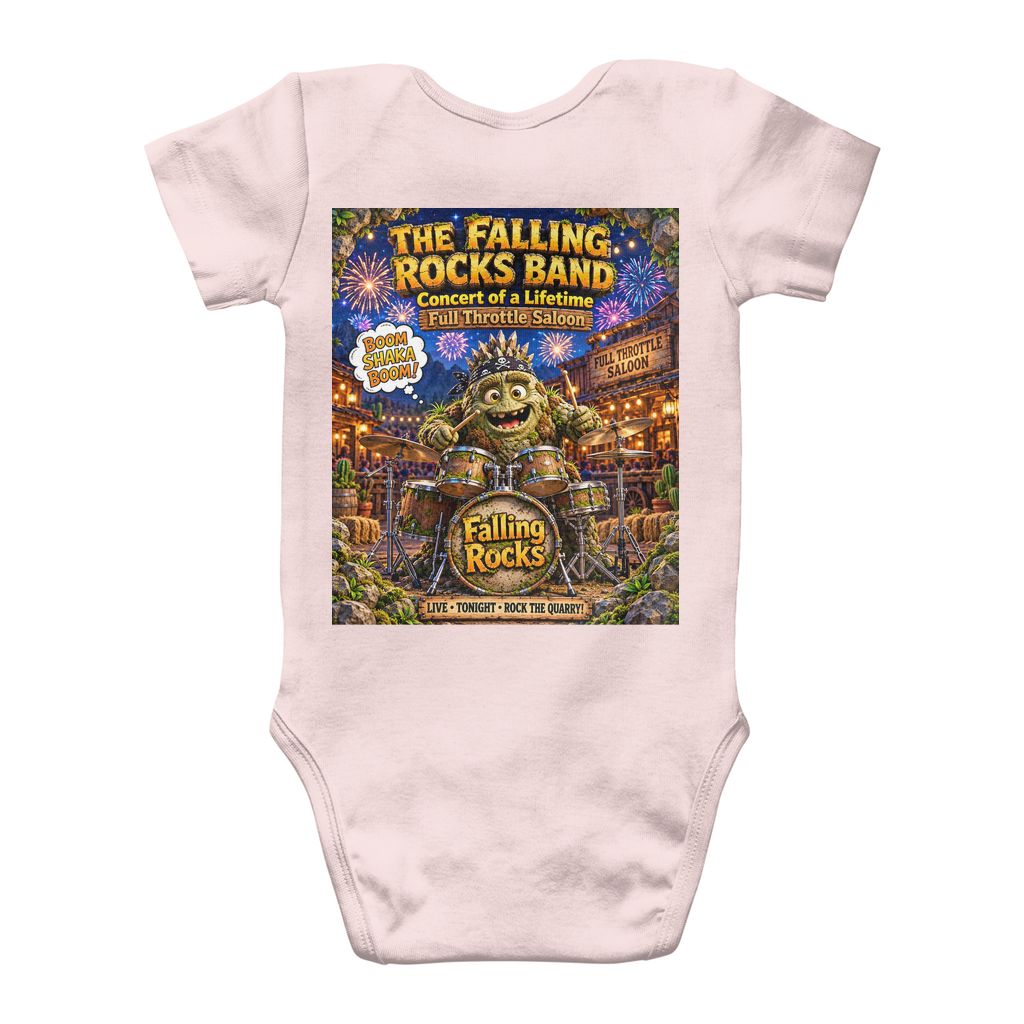 Falling Rocks COllection Classic Baby Onesie Bodysuit