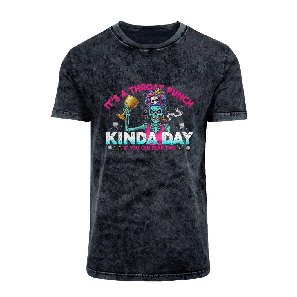 AOP Acid Washed T-Shirt