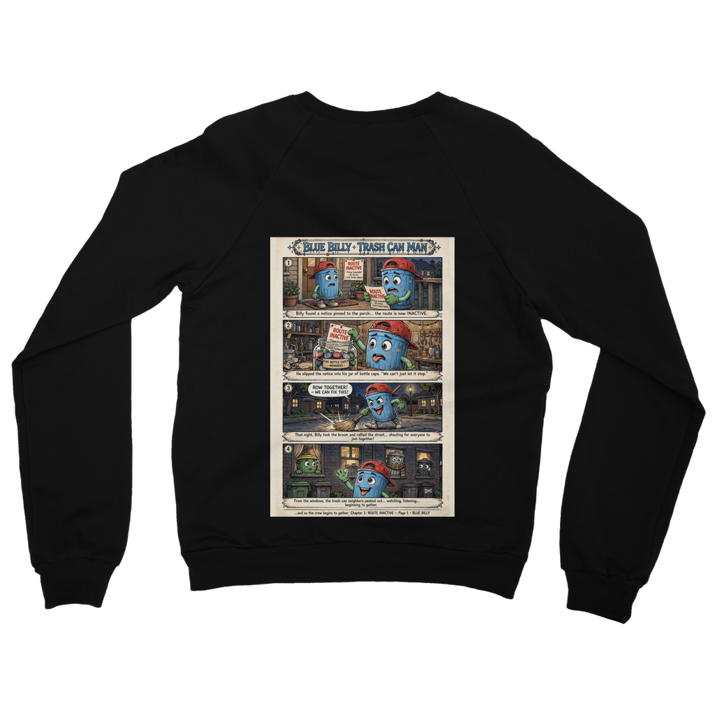 Trash Can Row – Classic Adult Sweatshirt