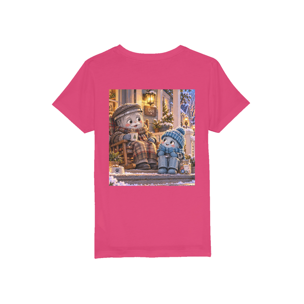 Trash Can Row Organic Jersey Kids T-Shirt