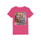 Trash Can Row Organic Jersey Kids T-Shirt