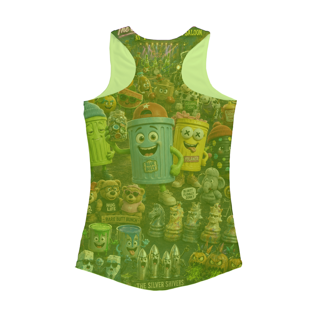 Trash Can Row: Concert for a Lifetime – Women Performance Tank Top