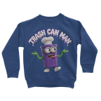 TRASH CAN MAN Classic Kids Sweatshirt